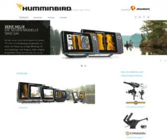 Humminbird.de(Simply, clearly, better) Screenshot