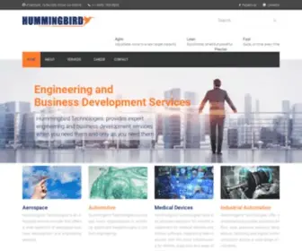 Hummingbird-Tek.com(Aerospace) Screenshot