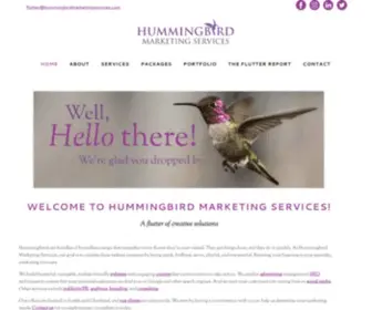 Hummingbirdmarketingservices.com(Hummingbirdmarketingservices) Screenshot