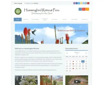 Hummingbirdretreatperu.com(Hummingbird Retreat) Screenshot