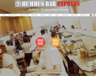 Hummusbarexpress.com(Hummus Bar Express) Screenshot