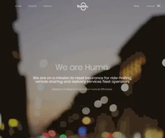 Humn.ai(Humn, the home of dynamic insurance pricing) Screenshot