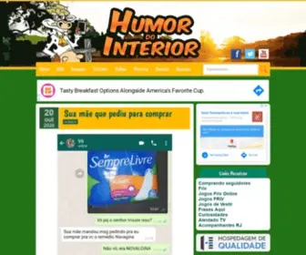 Humordointerior.com.br(Blog Humor do Interior) Screenshot