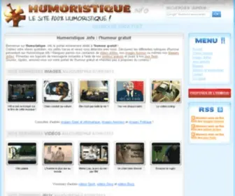 Humoristique.info(Web Server's Default Page) Screenshot