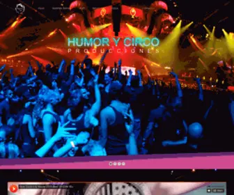 Humorycirco.com.ar(Artistas de Circo) Screenshot