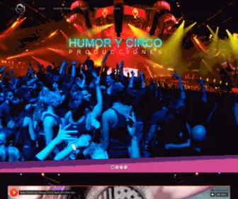 Humorycirco.com(Artistas de Circo) Screenshot