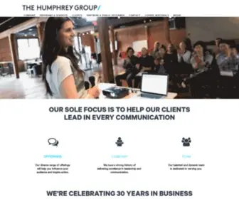 Humphreygroup.com(The Humphrey Group) Screenshot