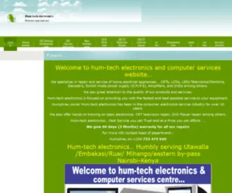 Humphreykimathi.com(Hum tech electronics) Screenshot