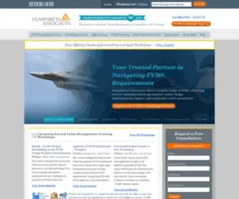 Humphreys-Assoc.com(Earned Value Management Systems Consulting for EVMS Project and EVMS Training) Screenshot