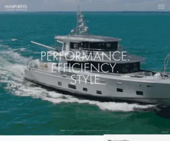 Humphreysdesign.com(Humphreys Yacht Design) Screenshot