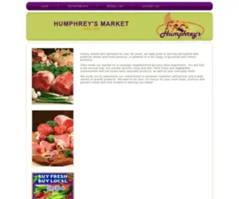 Humphreysmarket.com(Humphrey's Market) Screenshot