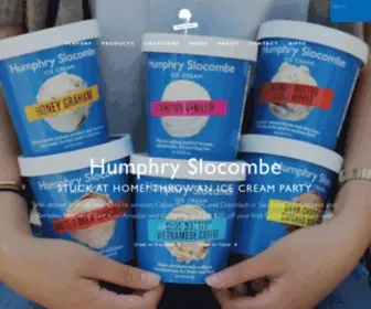 Humphryslocombe.com(Humphry Slocombe) Screenshot