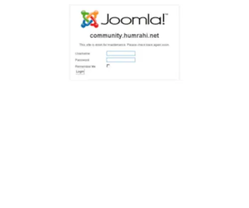 Humrahi.net(Community at) Screenshot