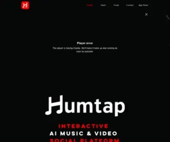 Humtap.com(Home) Screenshot