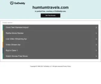 Humtumtravels.com(Home) Screenshot