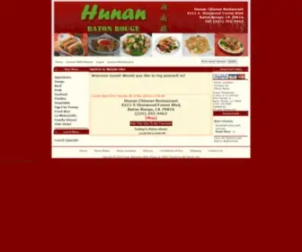 Hunanchinesefood.com(Hunan Chinese Restaurant) Screenshot