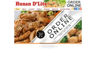 Hunandlite.com(Hunan D'Lite) Screenshot