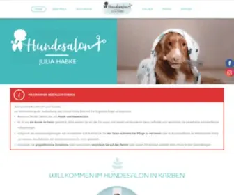 Hundefriseur-Badvilbel.de(Hundesalon Julia Habke in Karben) Screenshot