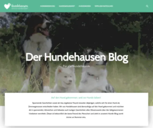 Hundehausen.de(WordPress Hosting) Screenshot