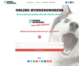 Hundekongress.com(Das Original) Screenshot