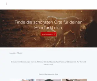 Hundekumpel.de(Hunderassen, Welpenerziehung & Hundezubehör) Screenshot