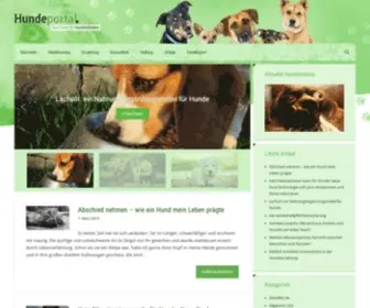 Hundeportal.de(Startseite) Screenshot