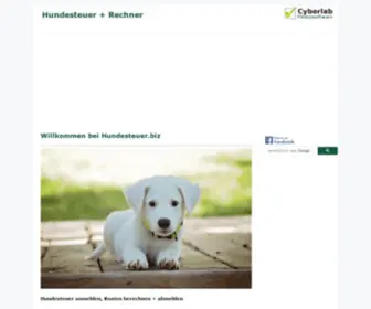 Hundesteuer.biz(Hundesteuer) Screenshot