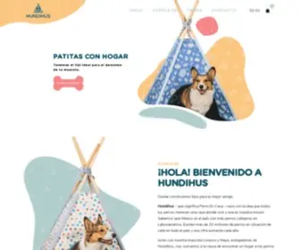 Hundihus.mx(Tipis para Perros en Monterrey) Screenshot