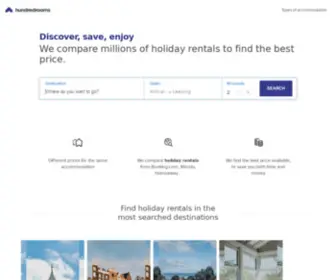 Hundredrooms.co.uk(Holiday Rentals) Screenshot