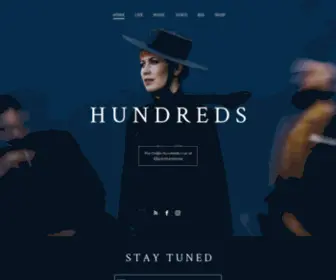 Hundredsmusic.com(HUNDREDS) Screenshot