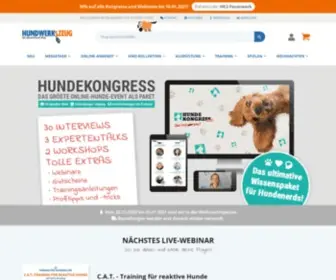 Hundwerkszeug.de(Der Shop für clevere Hunde) Screenshot