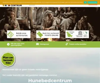 Hunebedcentrum.nl(Hunebedcentrum) Screenshot