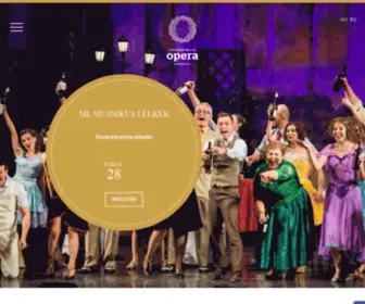 Hungarianopera.ro(Magyar Opera) Screenshot