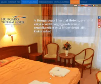 Hungarospathermalhotel.hu(Fürdő) Screenshot