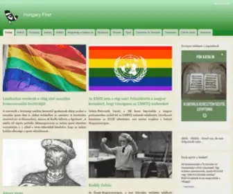 Hungaryfirst.hu(Hungary First) Screenshot