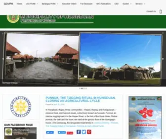 Hungduan.gov.ph(Municipality of Hungduan) Screenshot