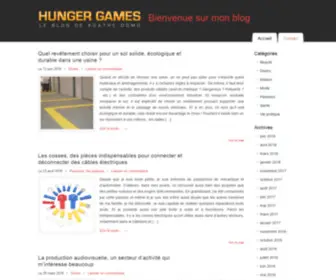 Hunger-Games.fr(Hunger games) Screenshot
