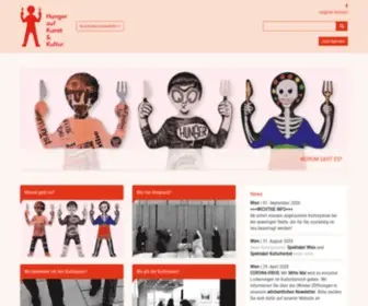 Hungeraufkunstundkultur.at(Hunger auf Kunst und Kultur) Screenshot