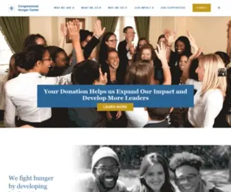 Hungercenter.org(Congressional Hunger Center) Screenshot