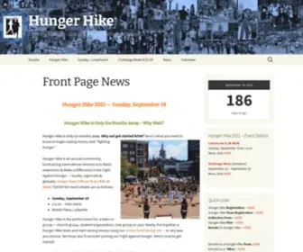 Hungerhike.org(Front Page News) Screenshot