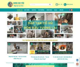 Hunggoiyen.com(Hưng Gọi Yến) Screenshot