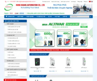 Hungkhangautomation.com.vn(CÔNG) Screenshot