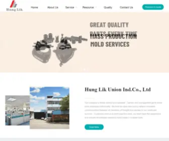 Hunglik.com.hk(Production Mold Making & CNC Prototype Machining) Screenshot