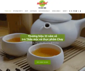 Hungphatea.com(Trà Hùng Phát) Screenshot