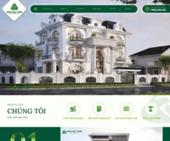 Hungphuthinh.vn(Xây dựng Hưng Phú Thịnh phát triển bền vững với các dịch vụ) Screenshot