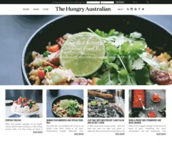 Hungryaustralian.com(The Hungry Australian) Screenshot