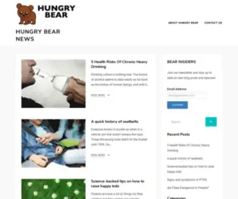 Hungrybear.net(Hungry Bear News) Screenshot