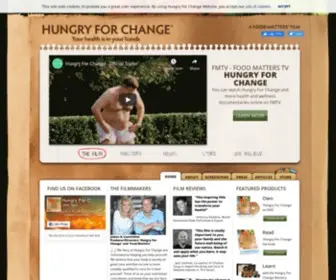 Hungryforchange.tv(Hungry For Change) Screenshot