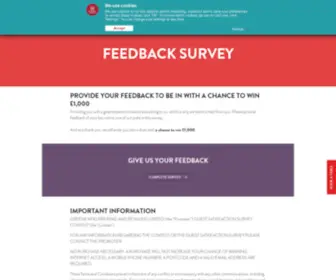 Hungryforfeedback.co.uk(Feedback Survey) Screenshot