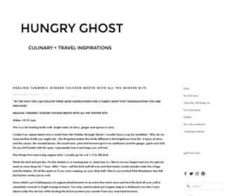 Hungryghostfoodandtravel.com(HUNGRY GHOST) Screenshot